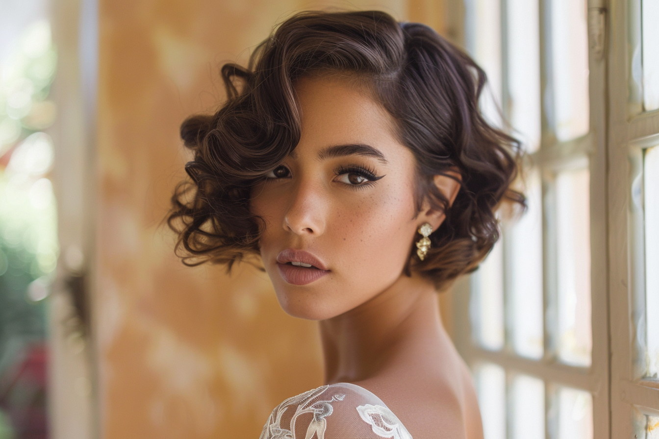 48+ Chic Wedding Hairstyles for Short Hair That Wow